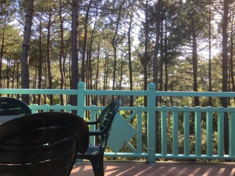 Apt T2 Calme Sur Golf, Piscine, Ocean 10 Min En Velo Lacanau Luaran gambar